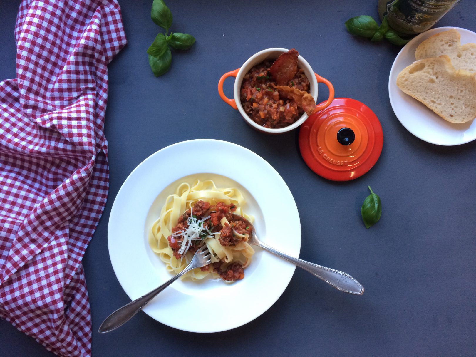 Tagliatelle mit Ragù alla bolognese