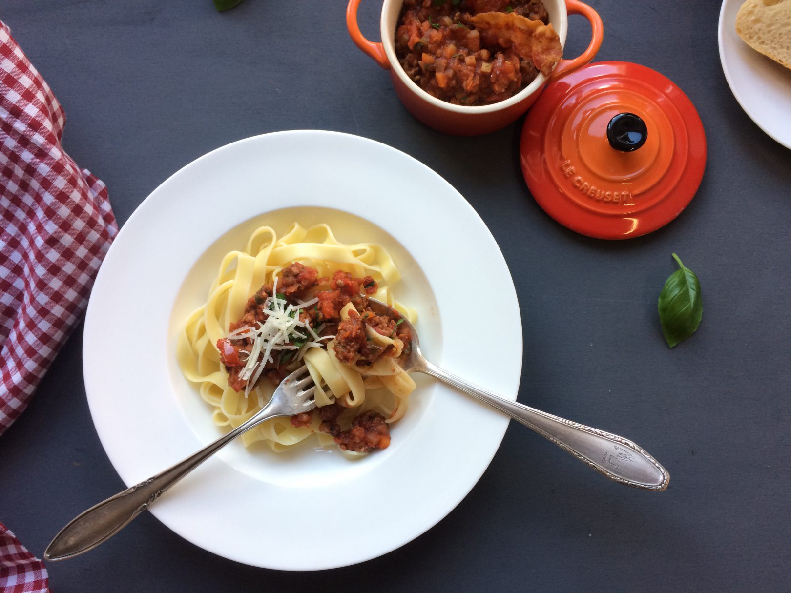 Tagliatelle mit Ragù alla bolognese