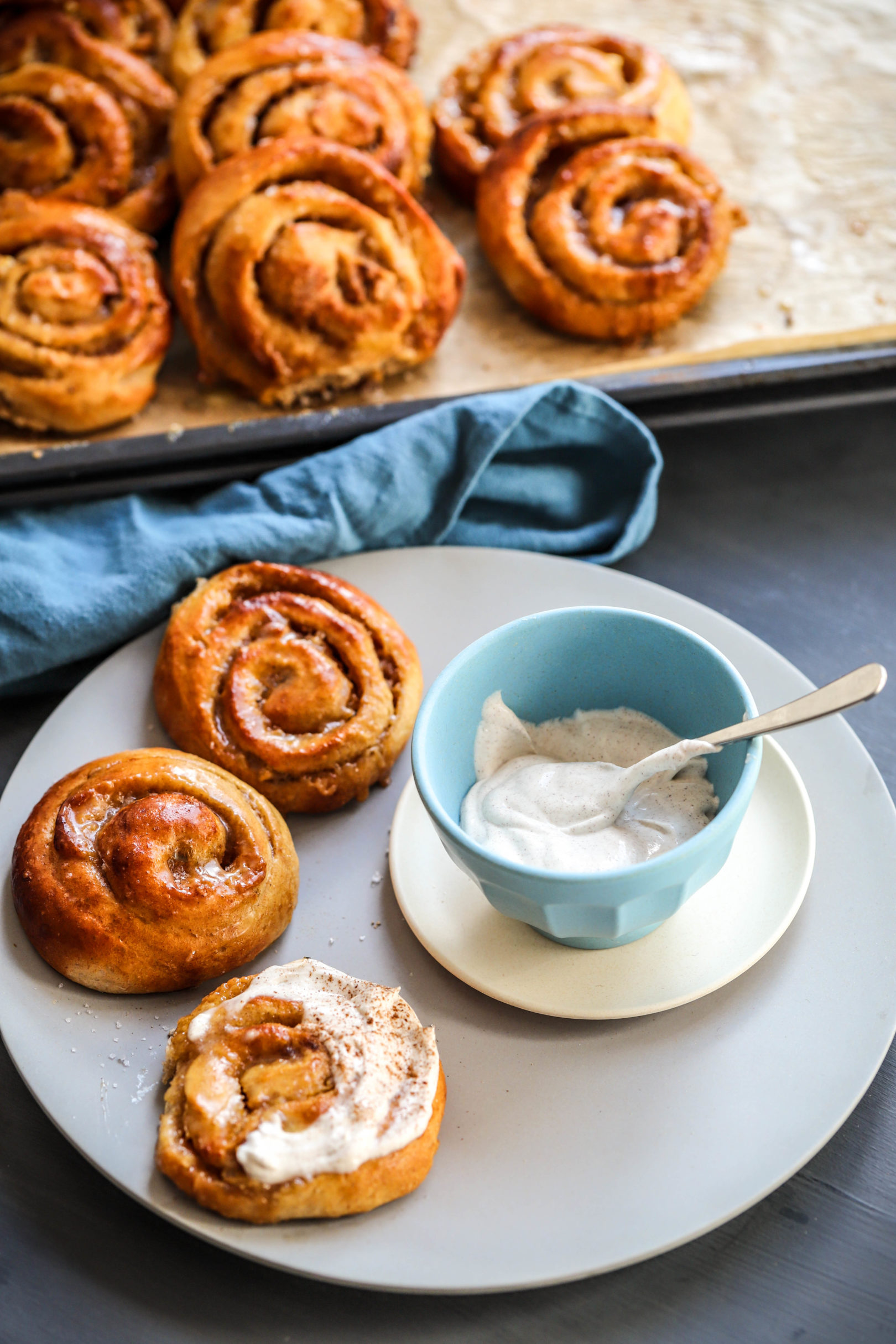 Zimtschnecken mit Karamell und Fleur de Sel
