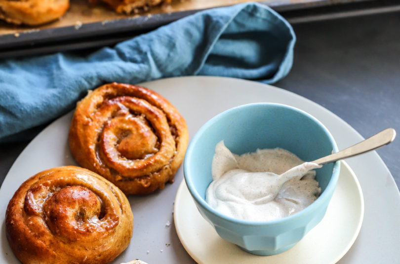 Zimtschnecken mit Karamell und Fleur de Sel