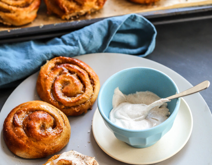Zimtschnecken mit Karamell und Fleur de Sel